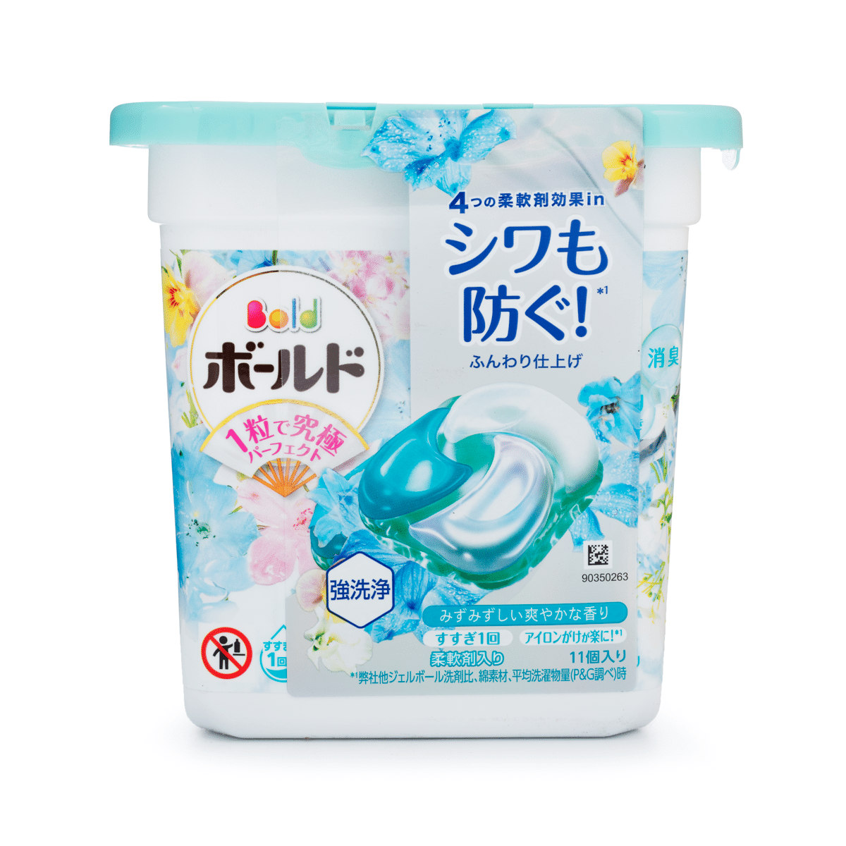P&G Bold 4D Gel Laundry Blossom Balls 11pc 1 each*6 pack