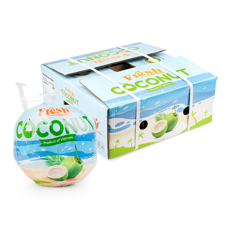 EZ Open Vietnam Siamese Coconuts 9ct 1 box