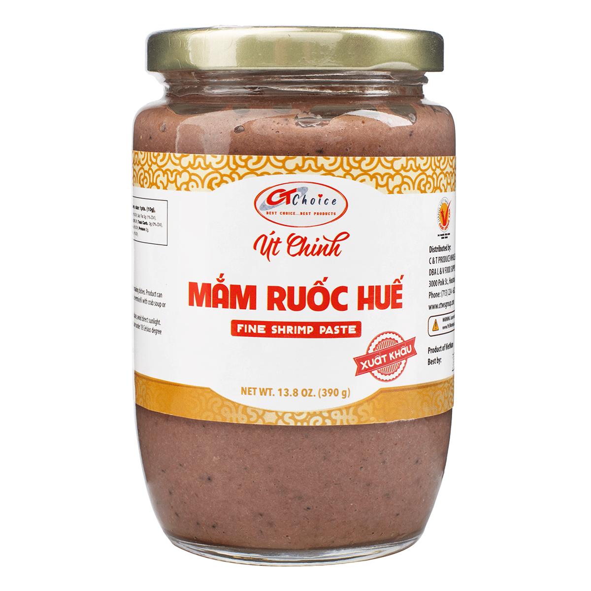 Song Huong Hue Fine Shrimp Sauce 13.8 oz