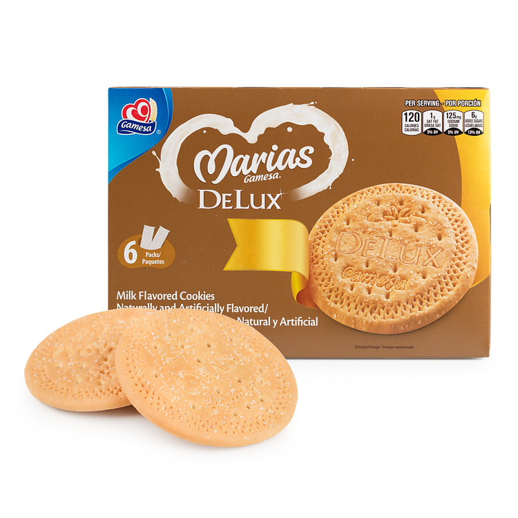 Gamesa Marias Delux Milk Flavored Cookies 15.2 盎司