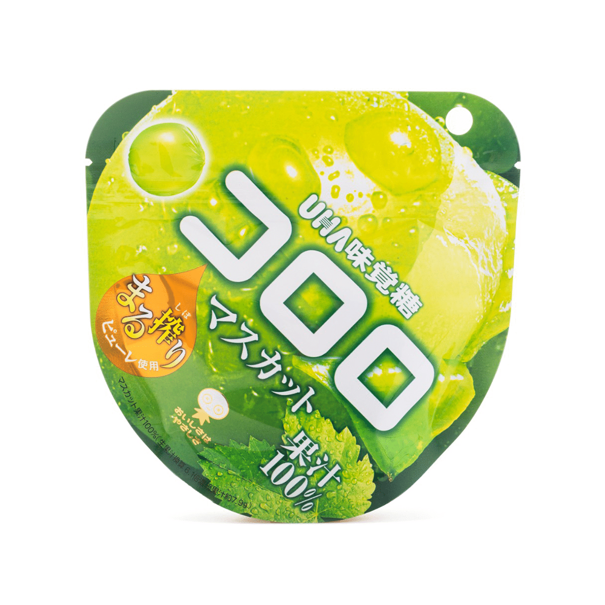 UHA Kororo Gummy Candy, Muscat 48 g*72 pack