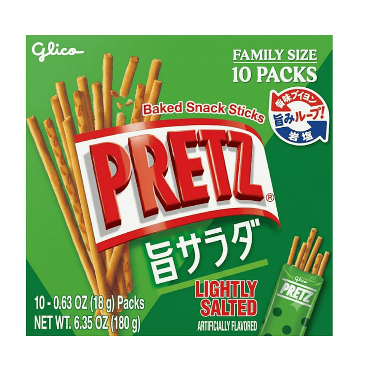 Glico Pretz Original 10P 180 g