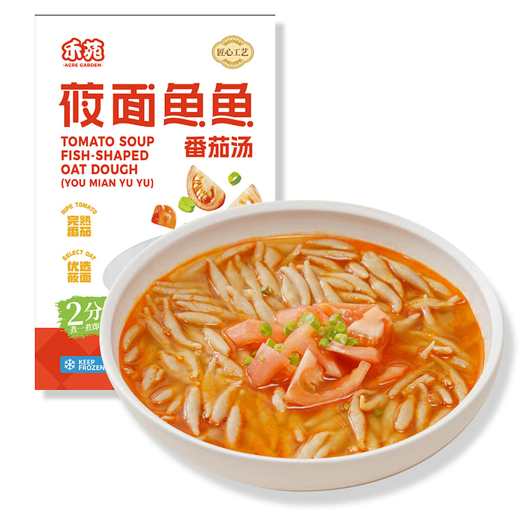 Tomato Soup Fish-Shaped Oat Dough (You Mian Yu Yu) 300 g