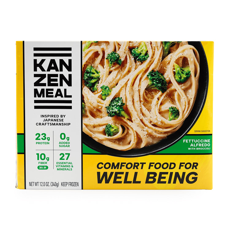 Kanzen Meal Fettuccine Alfredo 12 盎司