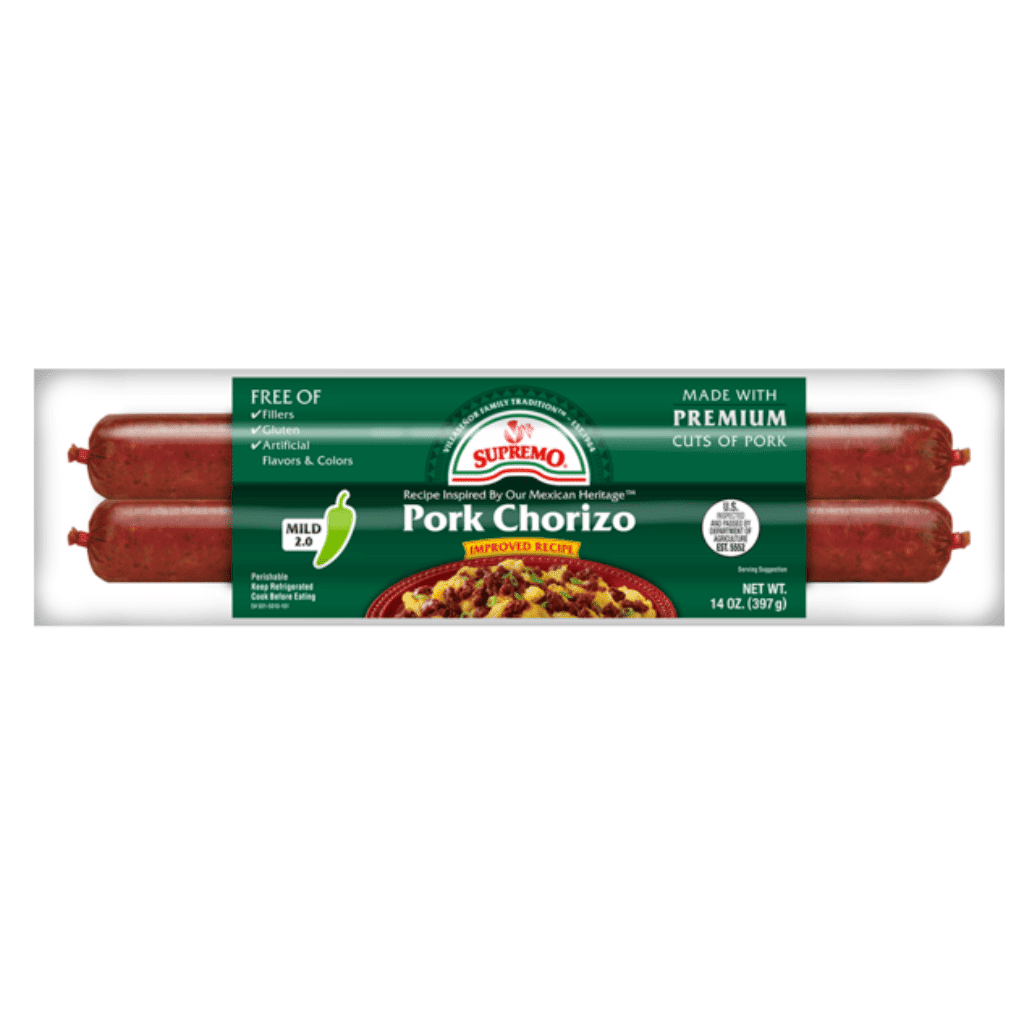 Supremo Chorizo Pork 14 oz