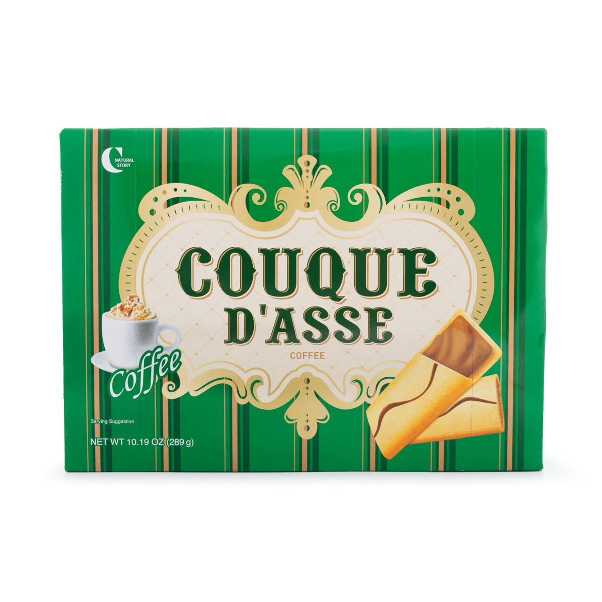 Crown Couque D'Asse Vienna Coffee Biscuits 288 g
