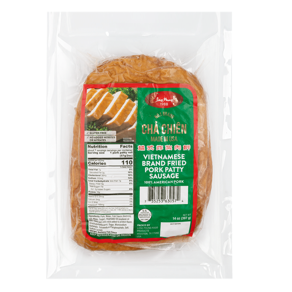 Chả Chiên Long Phụng 14 oz