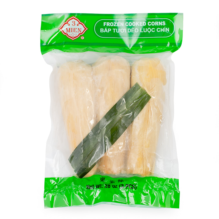 3 Mien 熟玉米 冷冻 3 个