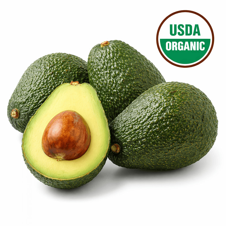 Organic Avocado 4ct 1 each