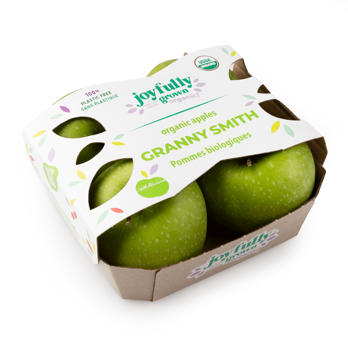 グラニースミス　20袋 Organic Granny Smith 4ct 1 케이스 - Weee!
