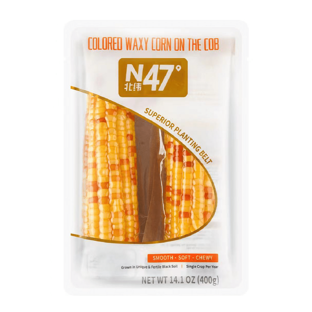Colored Waxy Corn on the Cob 400 g*15 pack