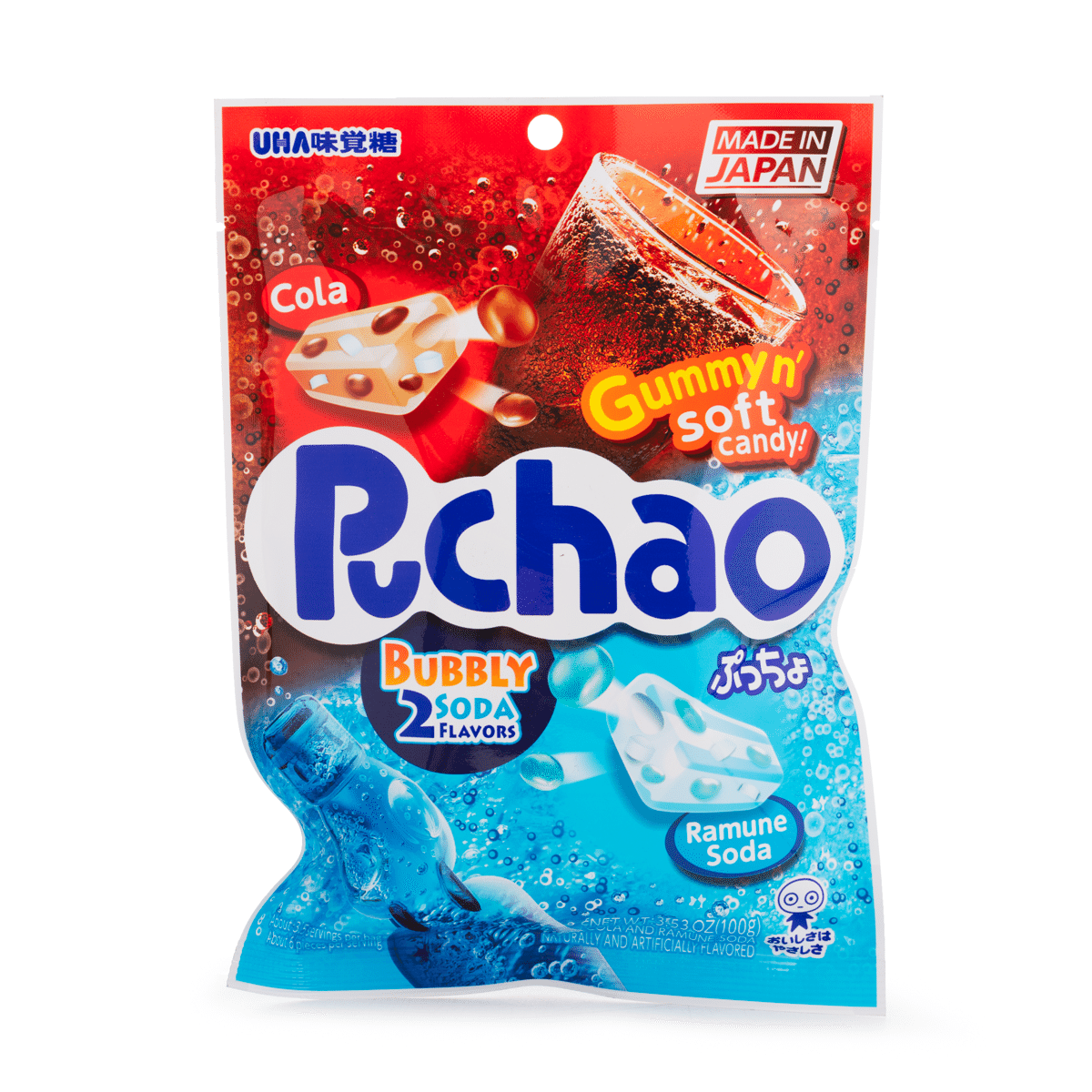 Balas de Cola e Refrigerante UHA Puc Hao 3.53 onça(s)