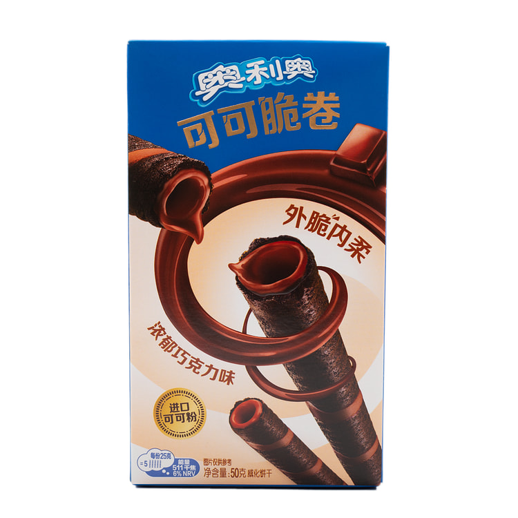 奥利奥巧脆卷 巧克力味 50 克 (min 2)