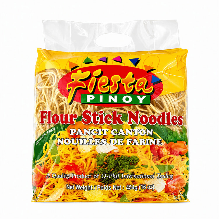 Fiesta Pinoy Pancit Canton (Wheat Noodles) 454 g