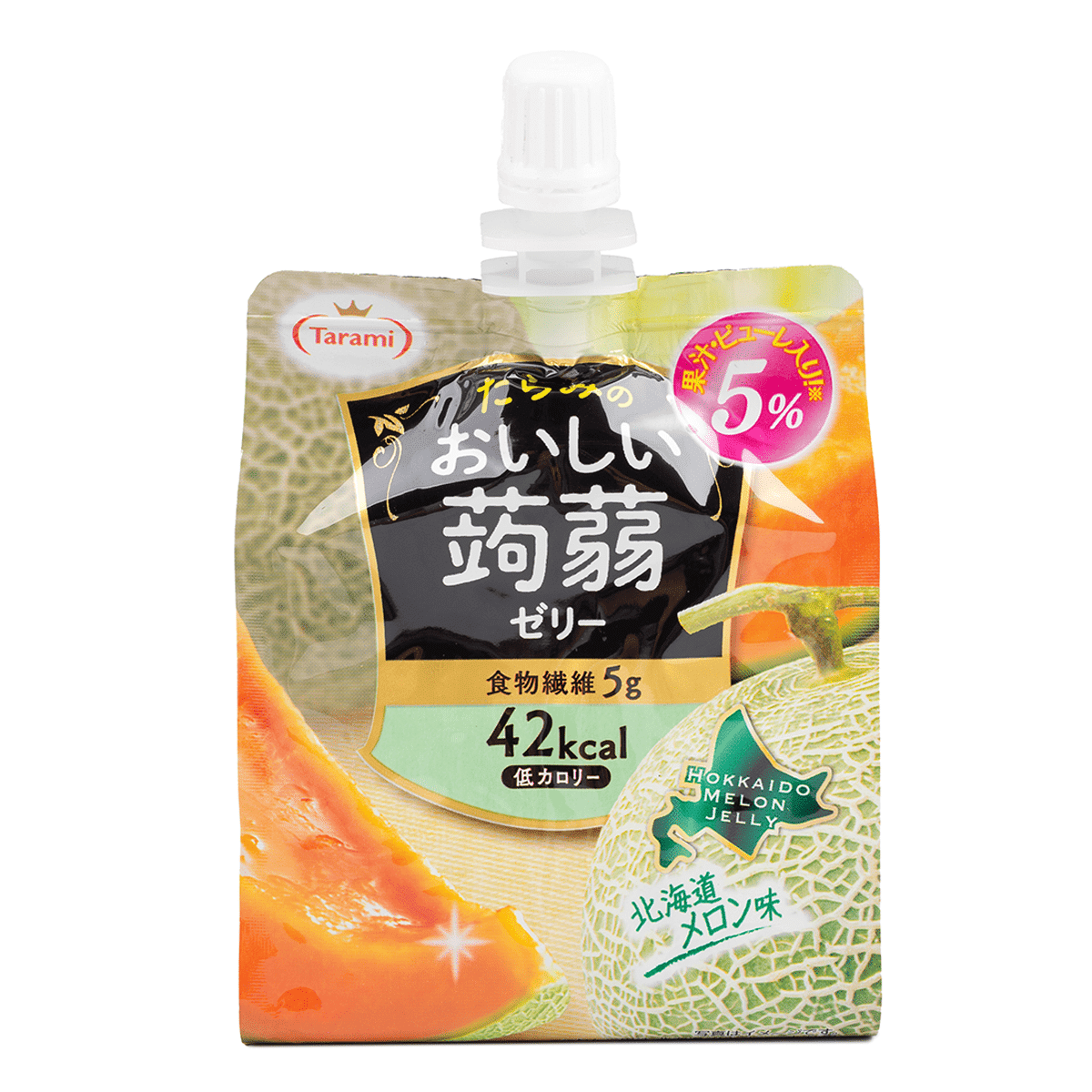 Tarami こんにゃく ゼリー メロン味 150 グラム