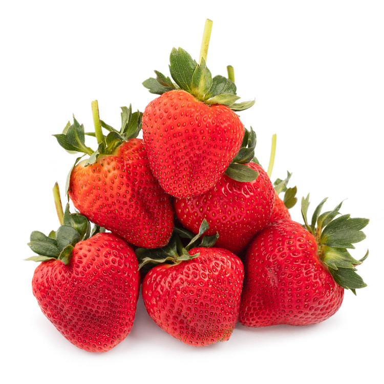 Strawberry with stem 1 lb