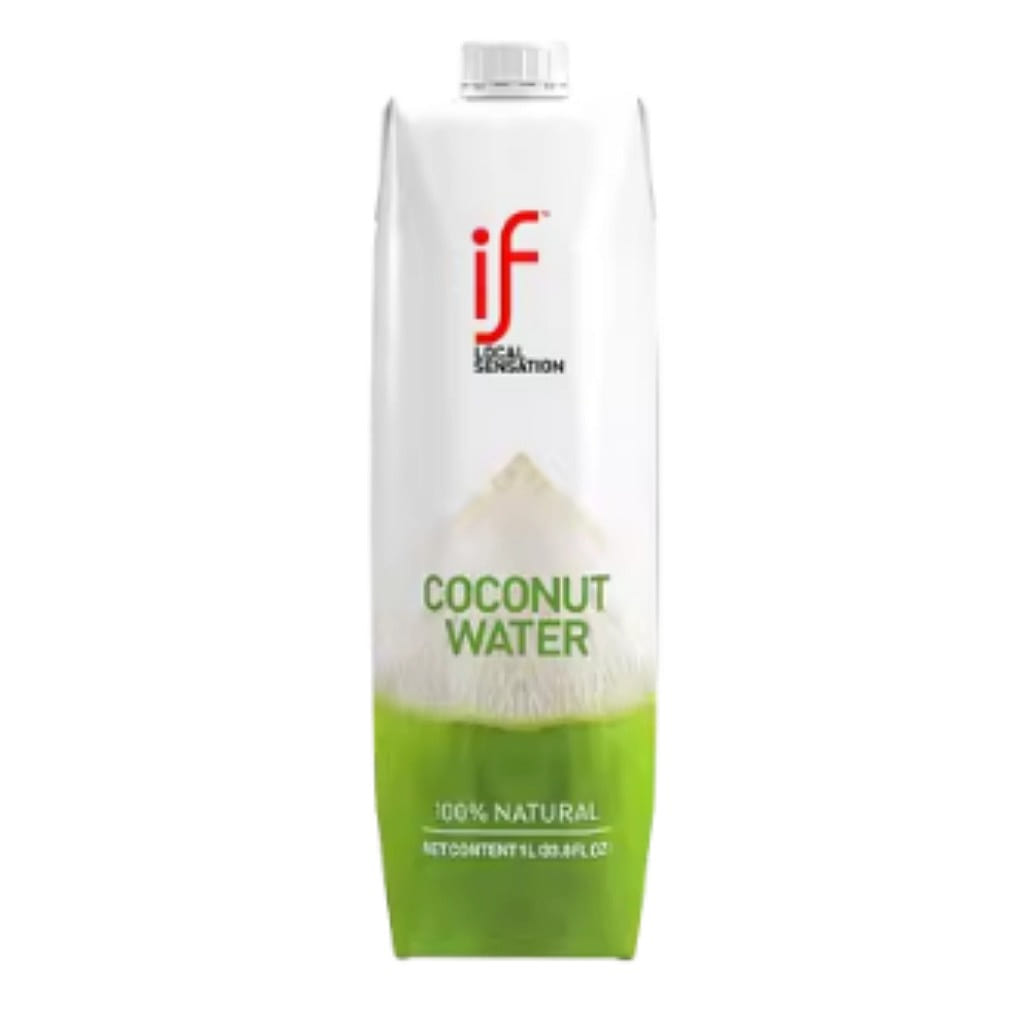 IF COCONUT WATER UHT - 100% Paper Box 1000 ml