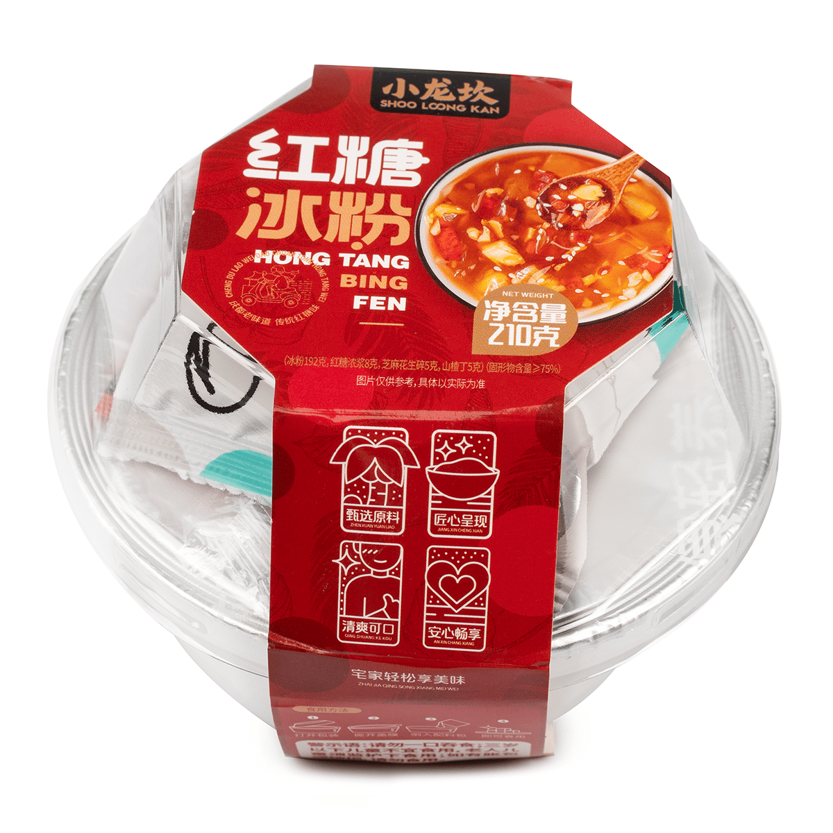 Shoo Loong Kan Black Sugar Ice Jelly 210 g