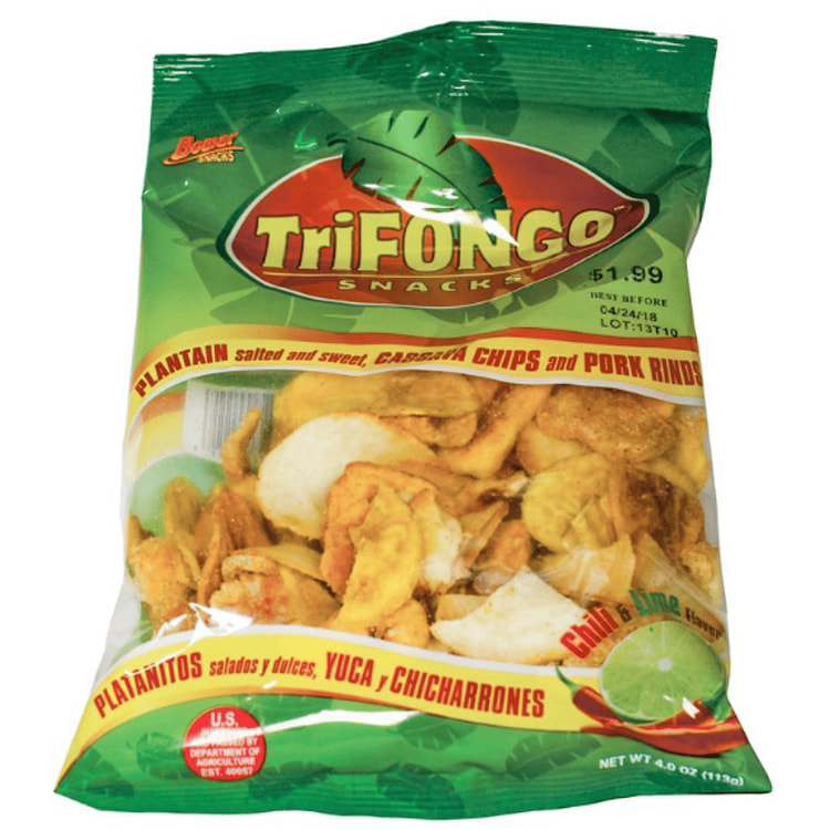 Bemar Snacks Trifongo Chili & Lime 4 oz