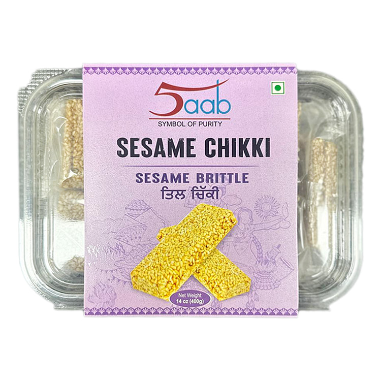 5aab Sesame Chikki ( Sesame Brittle) 400 克