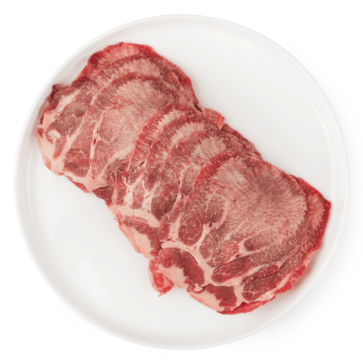 Japanese Style Skinless Beef Tongue Slices , Frozen 8 oz