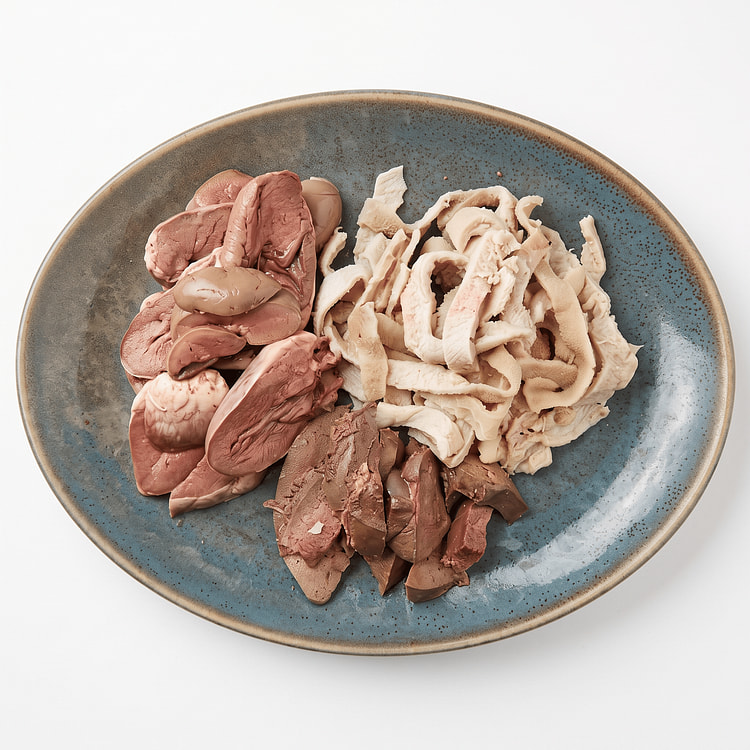 Blanched Mixed Lamb Offal Frozen 1 lb