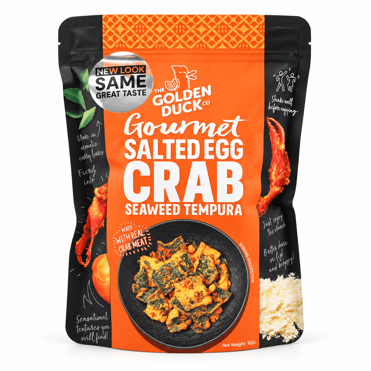 Golden Duck Salted Crab Seaweed Tempura 102 g