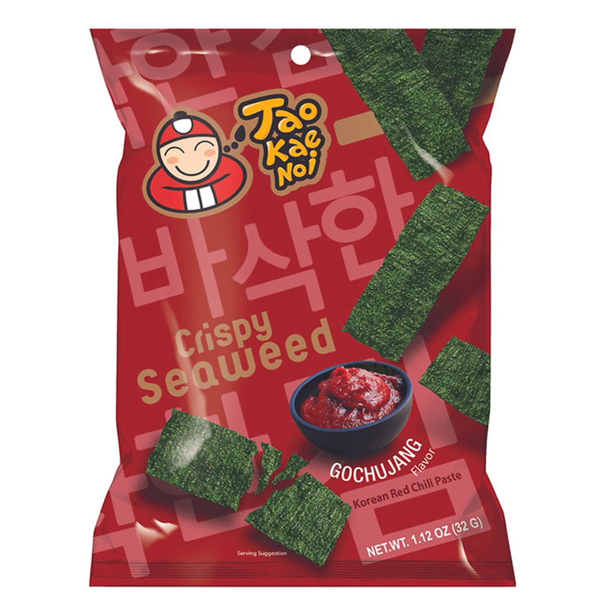 小老板 海苔脆 韩式辣酱味 32 克