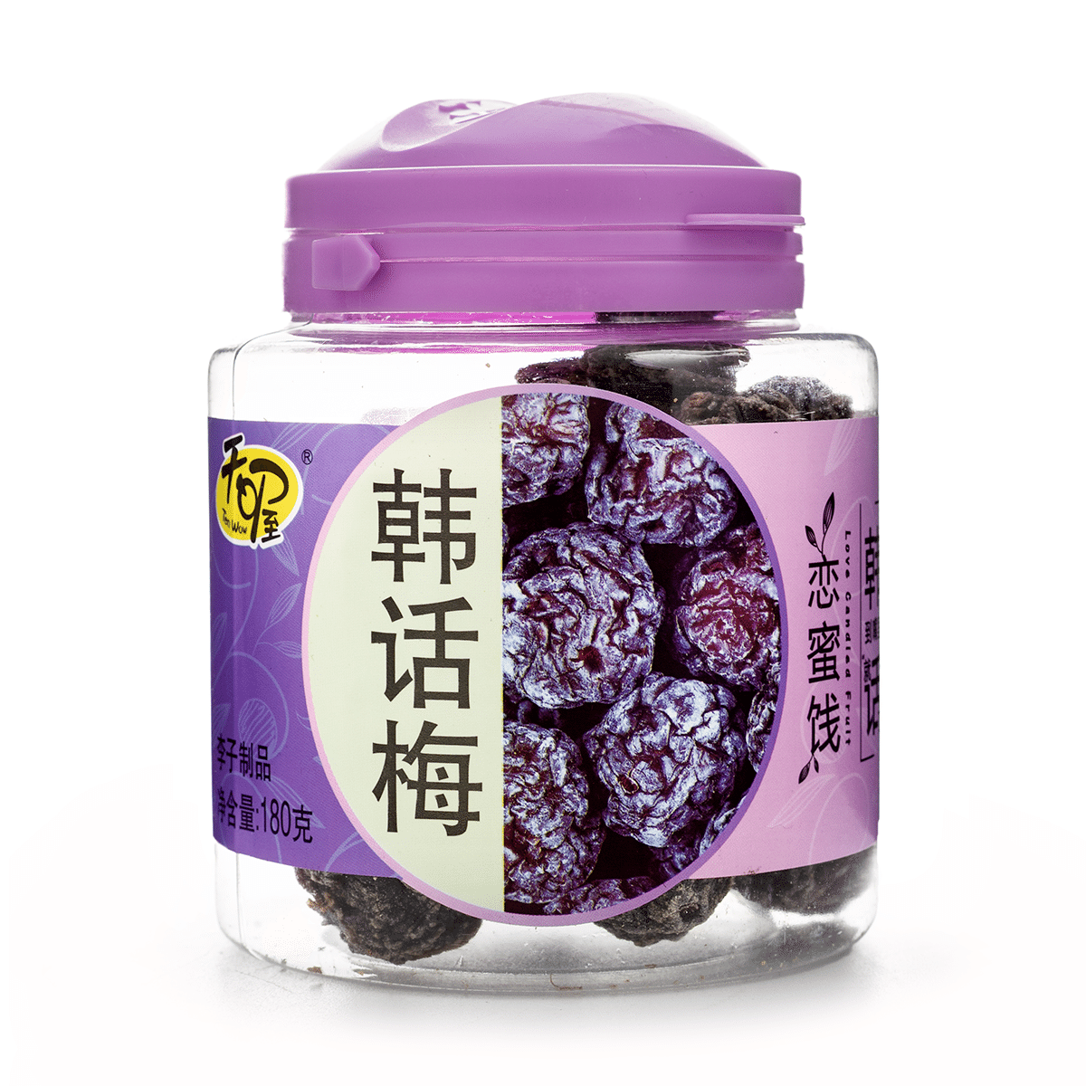 天喔 韩话梅 180 克