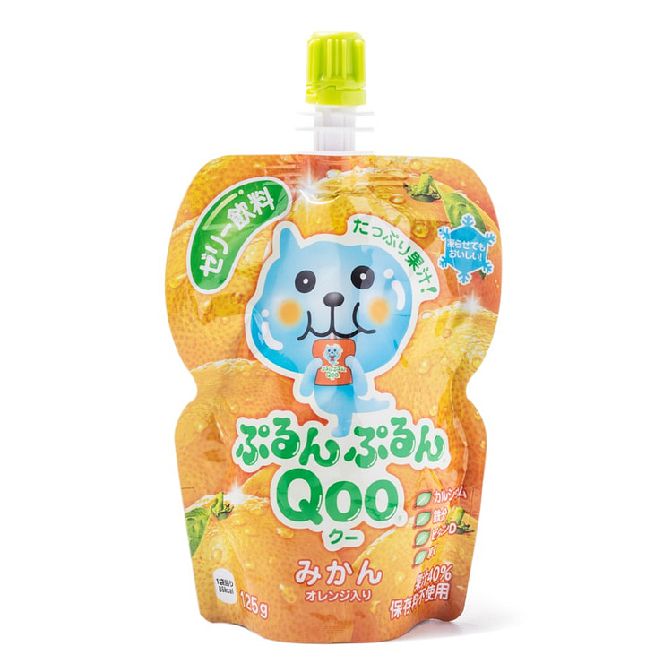 美汁源 酷儿 可吸果冻 橙子味 125 克