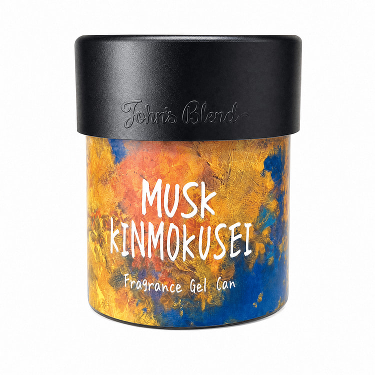 John's Blend Musk Kinmokusei Fragrance Gel Can 85 g