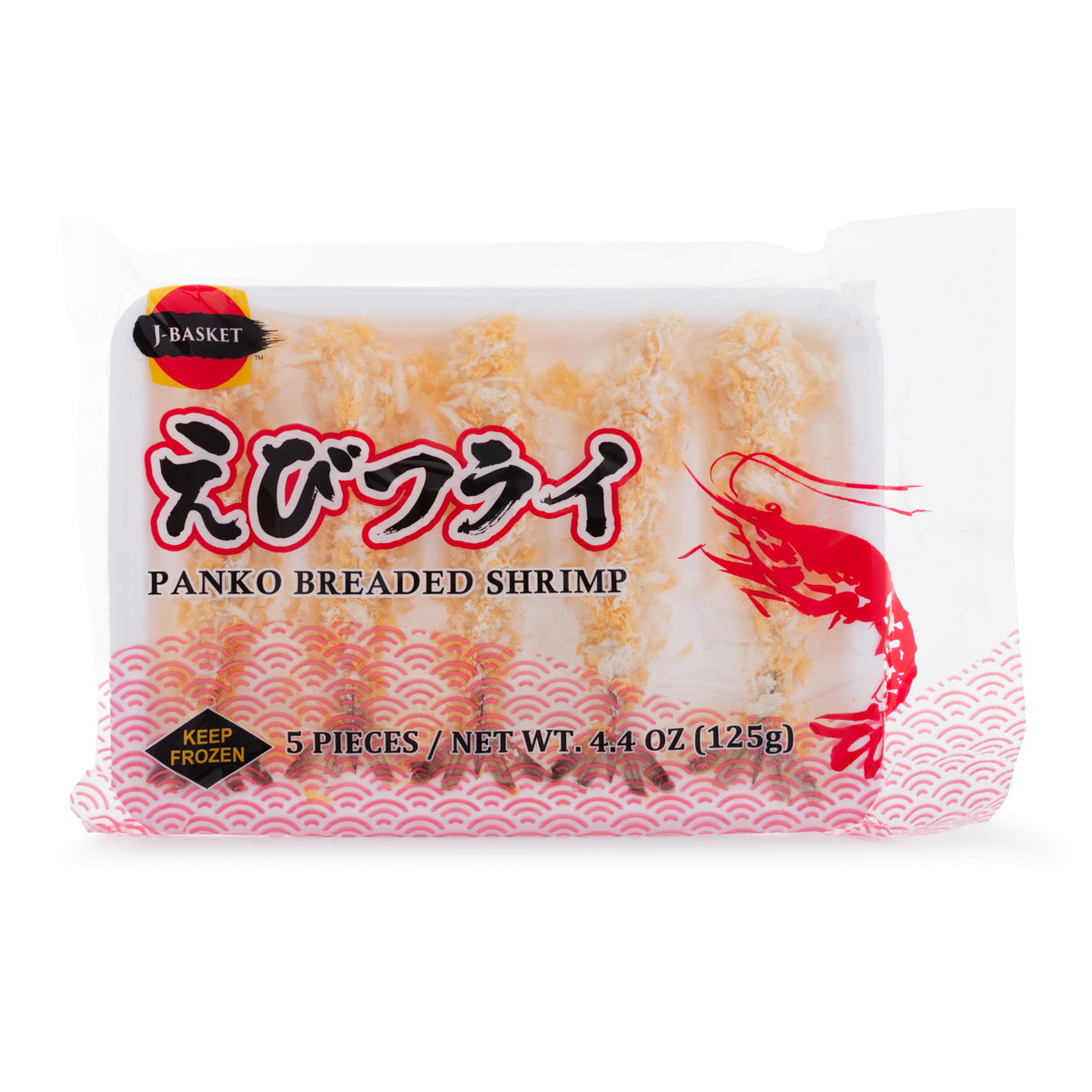 Get J-Basket Ebi Fry (Breaded Shrimp) 5P, Frozen Delivered | Weee