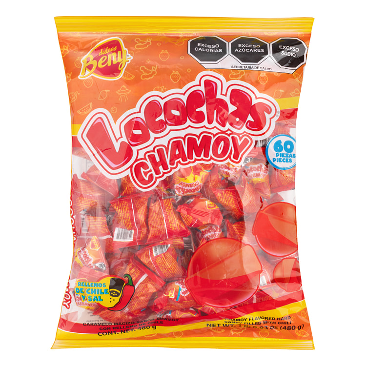 Beny Locochas Caramelo duro sabor chamoy 480 gramo(s)