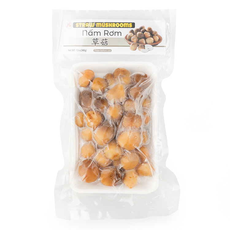 Straw Mushrooms, Frozen 12 盎司