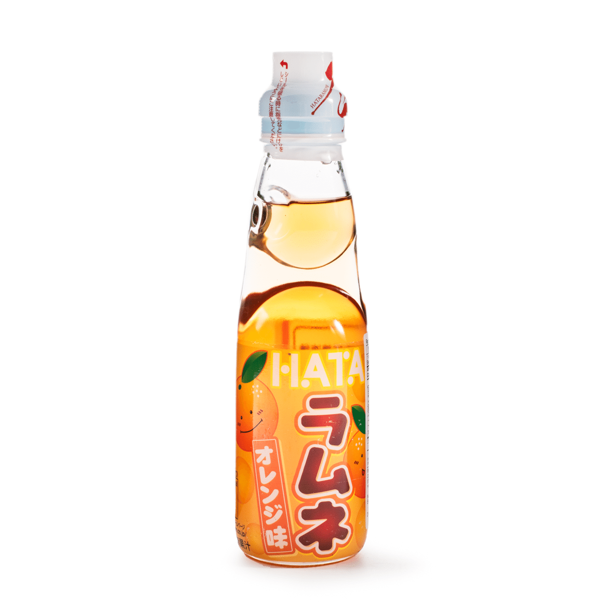 Hata Ramune Japanese Soda Orange Flavor 200 ml