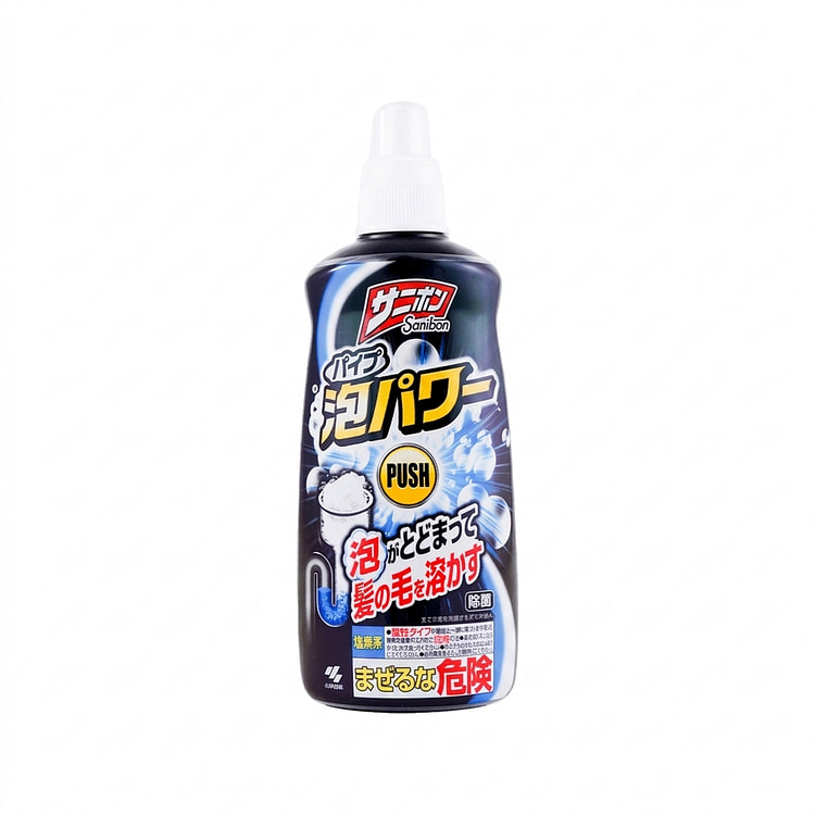 【日本小林制药】管道泡泡通/排水管去污除臭泡沫清洁剂 400ml 400 毫升