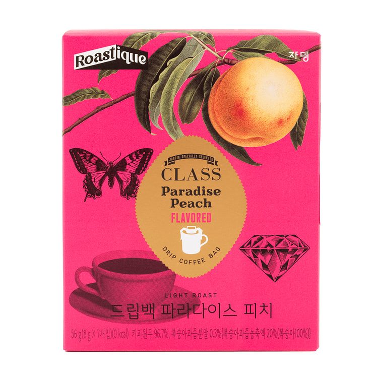 Roastique Class Drip Coffee Bag Paradise Peach 7p 0.28 oz*7 pack