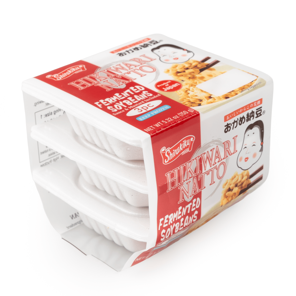 おかめ納豆 旨味ひきわり 3パック 3.17 オンス - Weee!