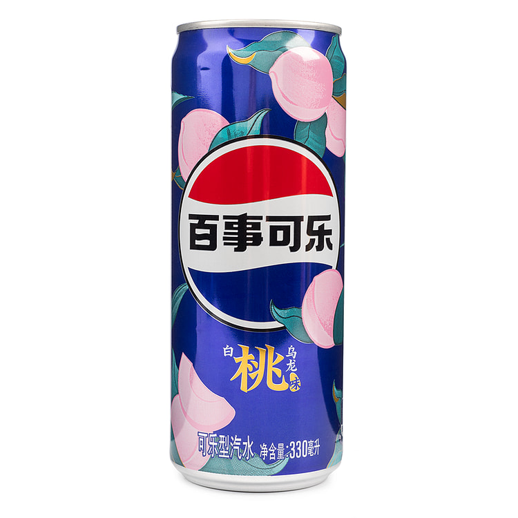 百事可乐 白桃乌龙味 330 毫升