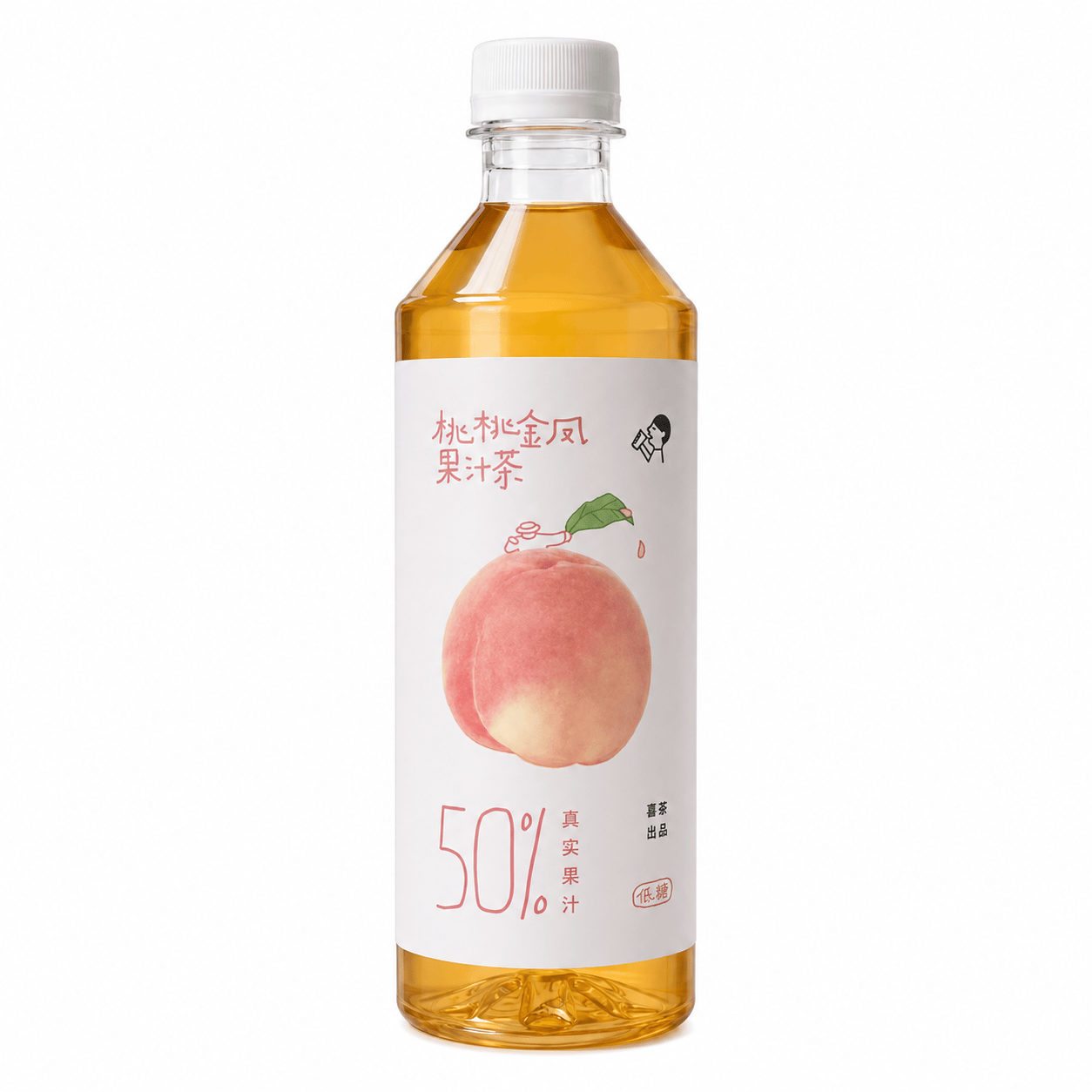 Get HEYTEA Peach Oolong Tea 450 ml Delivered | Weee! Asian Market