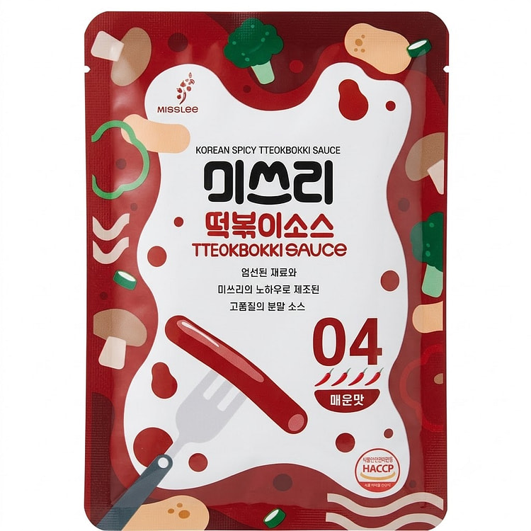 MISSLEE TOPOKI SAUCE MIX POWDER (TOPOKI SAUCE) SPICY 50 g