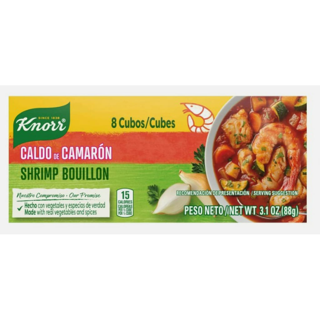 Cubos de Caldo Sabor Camarón Knorr 3.1 onza(s)
