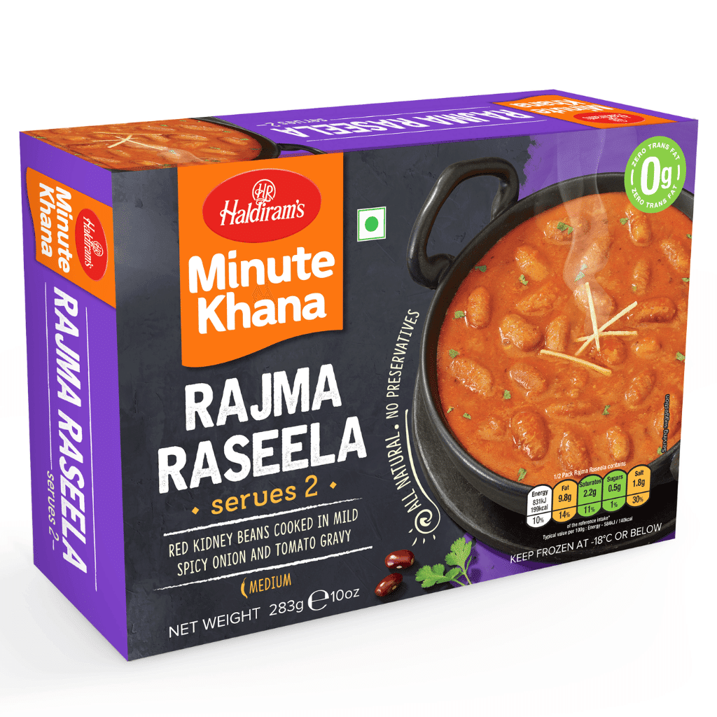 Haldiram's Minute Khana Rajma Raseela, Frozen 283 g