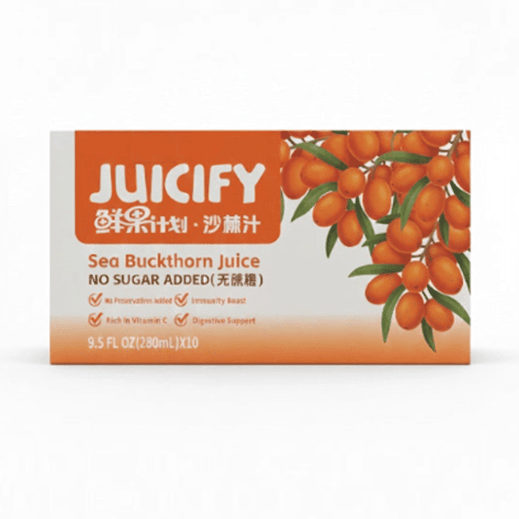 Fresh Plan Sea Buckthorn Juice 280 ml*10 bottles