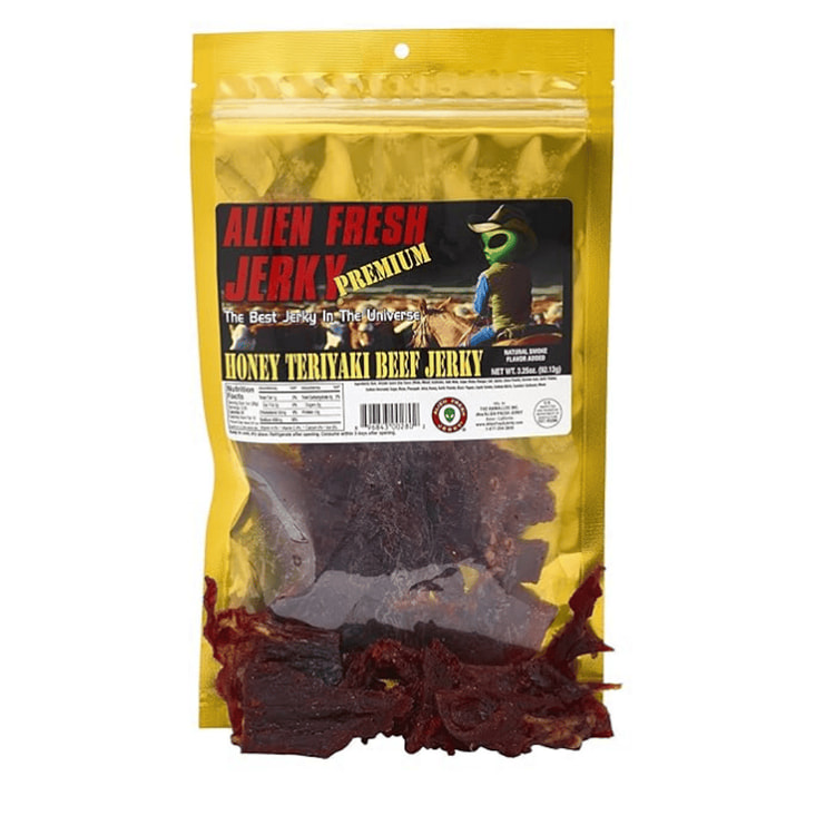 Alien Fresh Jerky Premium Honey Teriyaki  Beef Jerky 3.25 oz