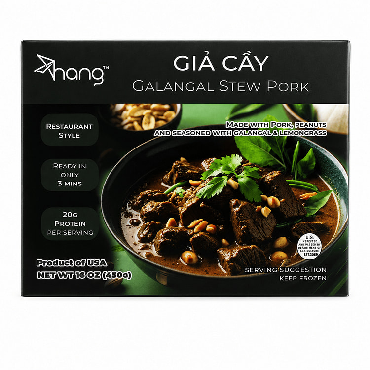 Hangsfood Galangal Stew Pork, Frozen 16 oz