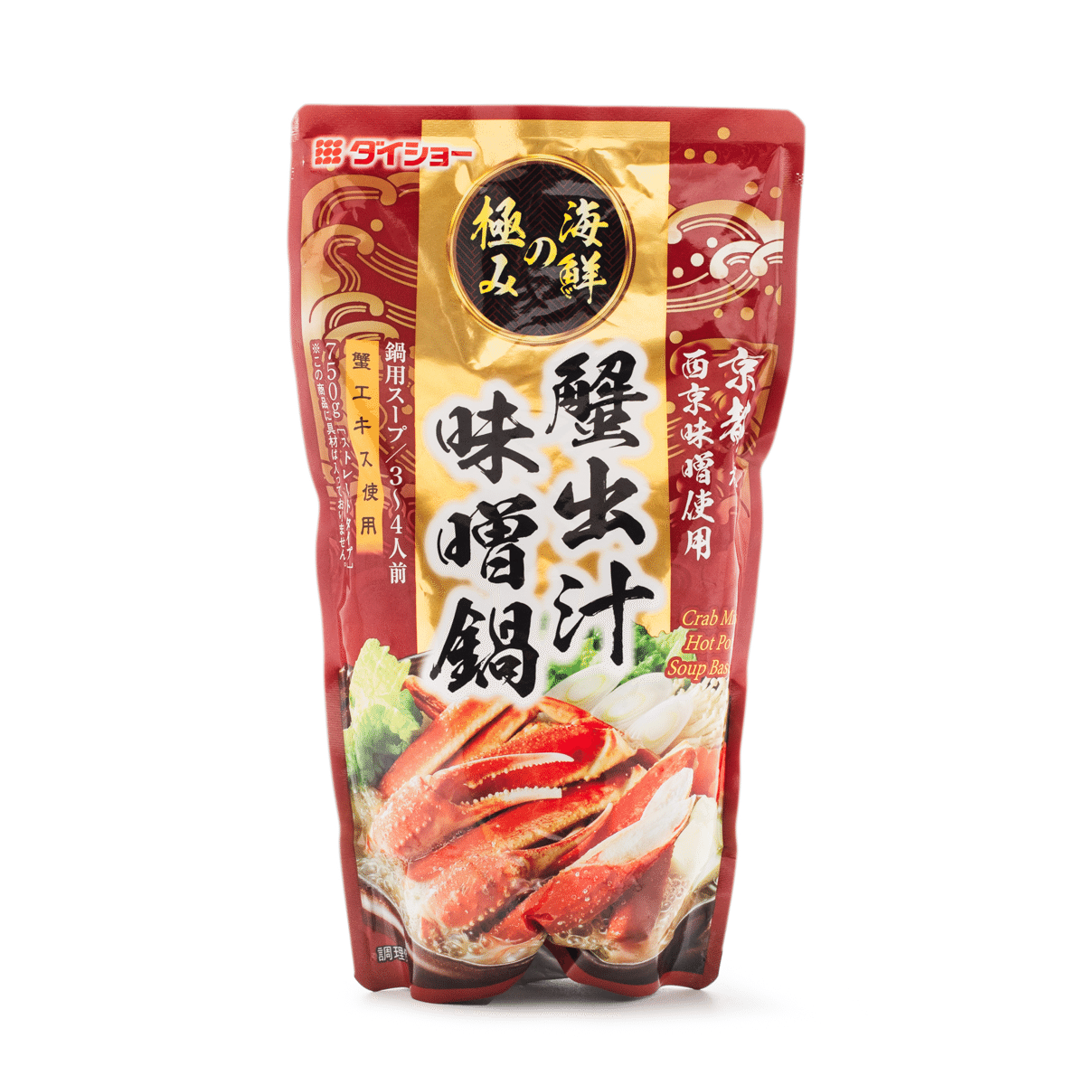 Daisho Premium Hotpot Soup Base Crab Dashi with Miso Flavor 750 g