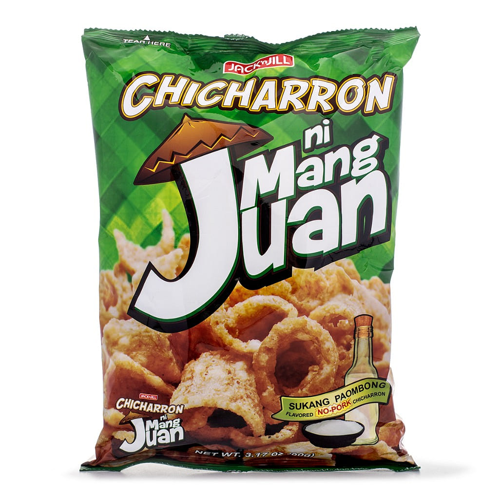Jack 'N Jill Ni Mang Juan Chicharrones, Sukang Paombong Flavor 90 g