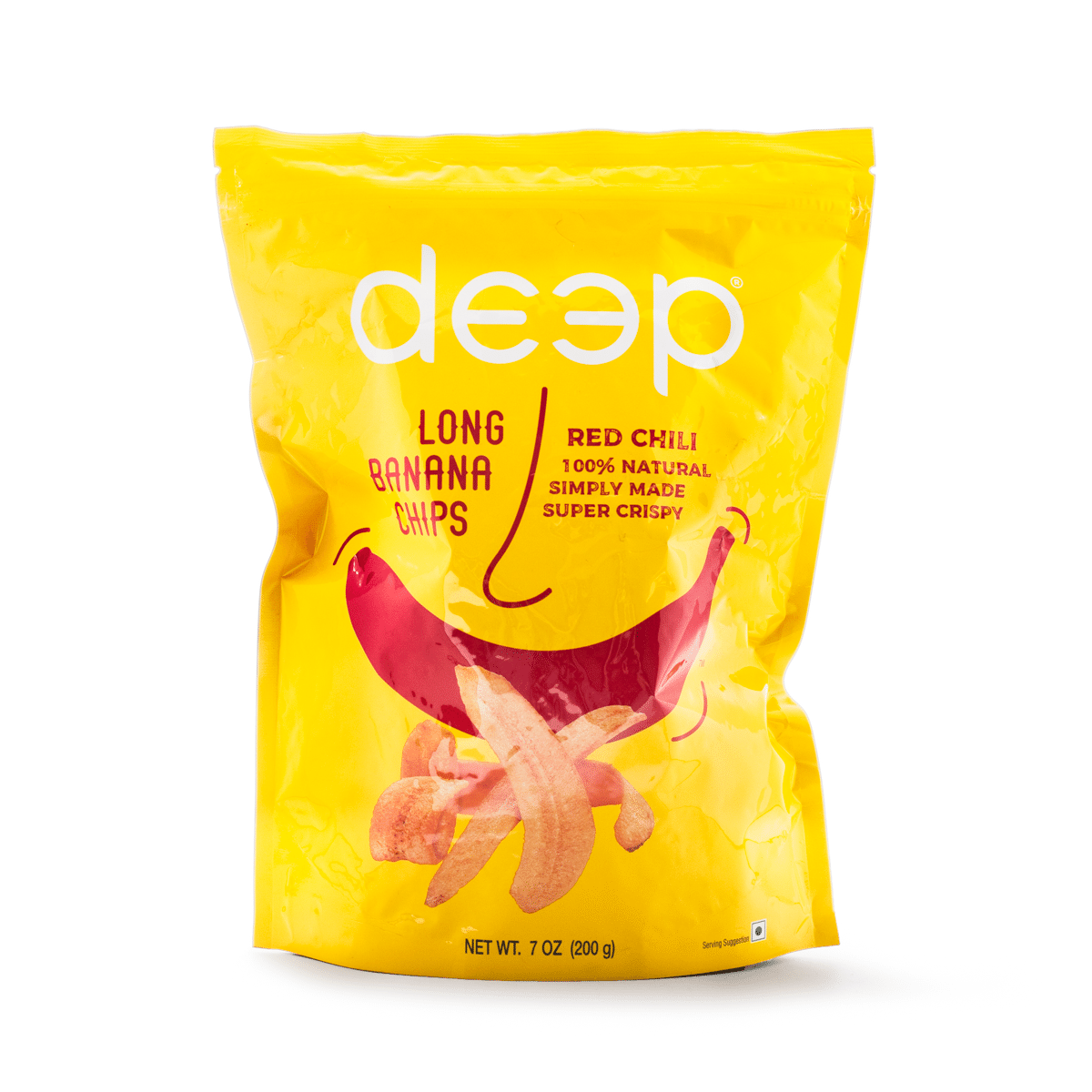 Deep Snacks Red Chili Long Banana Chip 7 oz