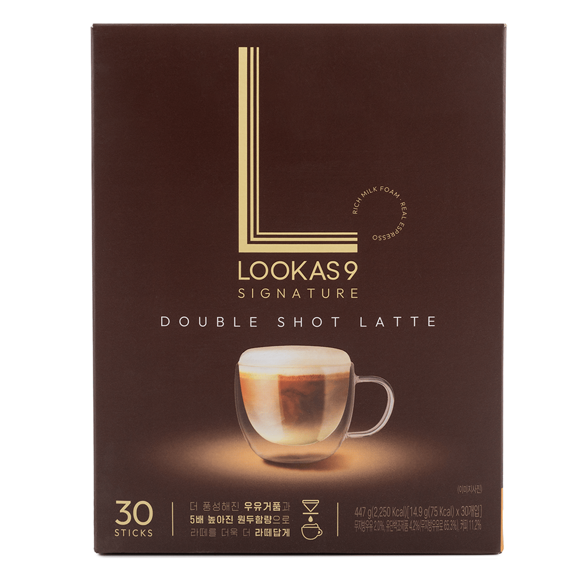 LATTEさま専用 Get Namyang Lookas 9 Double Shot Latte 0.52 oz*30 pack Delivered